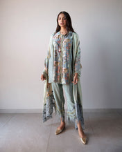 Load image into Gallery viewer, Blue printed Indian set
