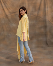 Load image into Gallery viewer, Asymmetrical shirt - Yellow
