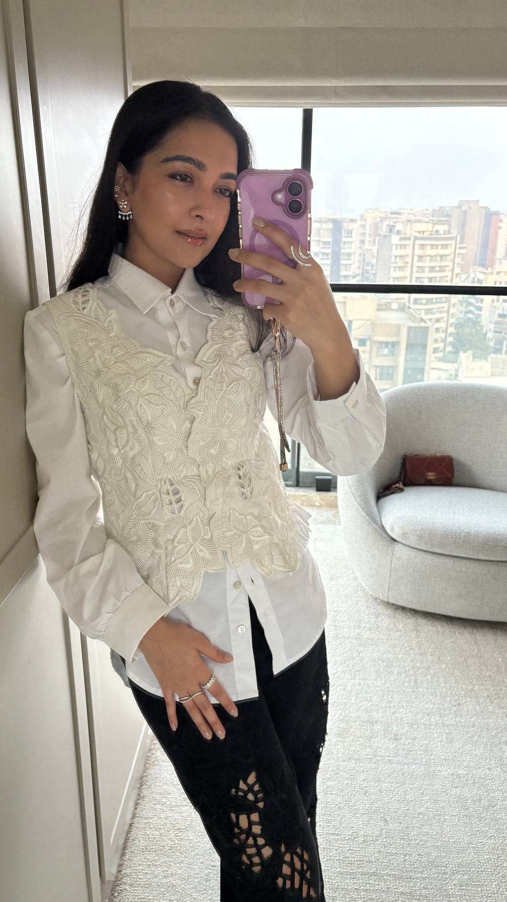 White waistcoat