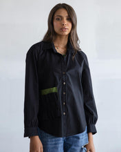 Load image into Gallery viewer, Black Pocket Shirt

