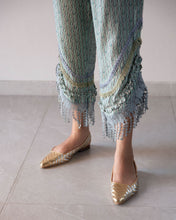 Load image into Gallery viewer, Blue printed Indian set
