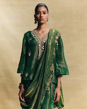 Load image into Gallery viewer, Shirt, low crotch &amp; pre stitched dupatta set
