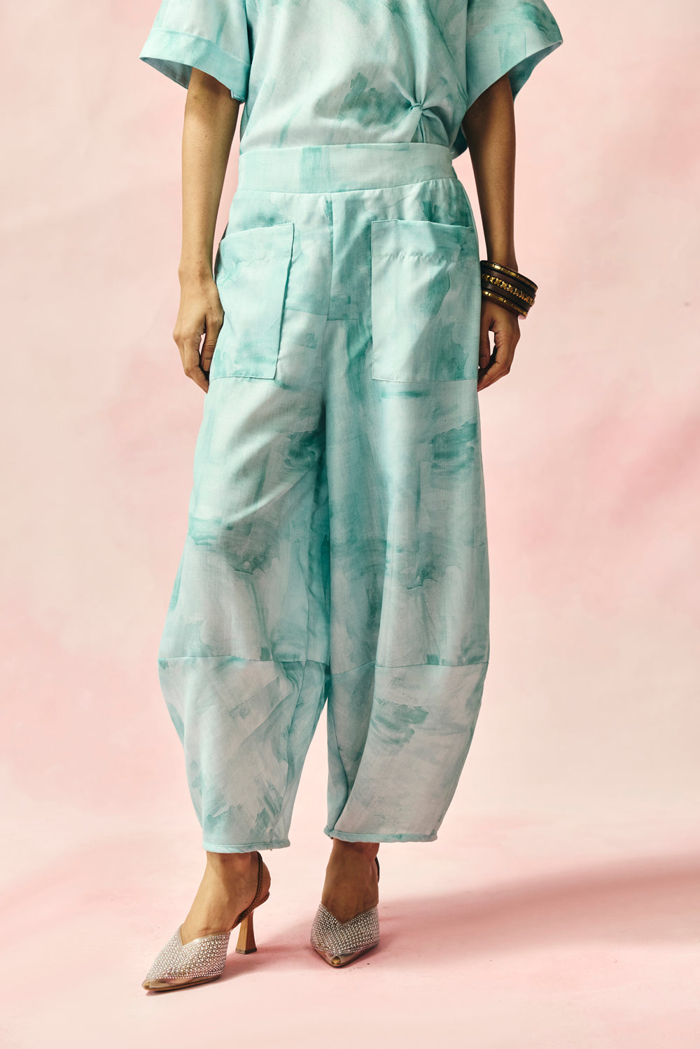 Celeste Blue Knot Set