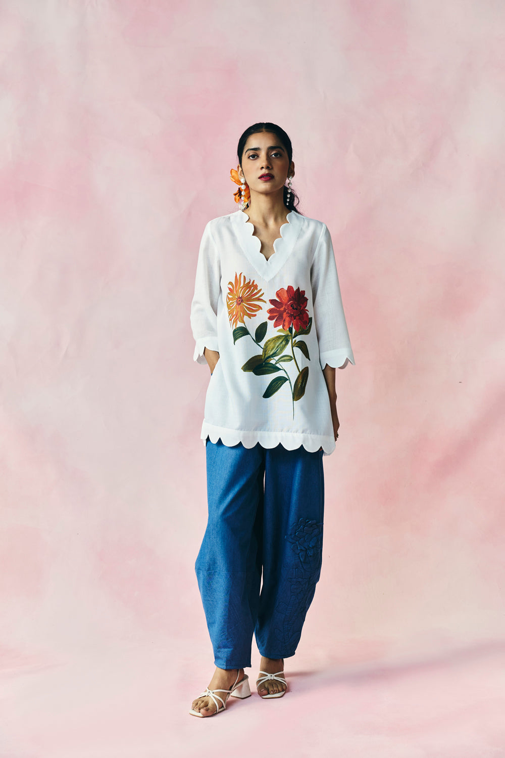 Moon Petal Kurta Set