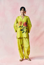 Load image into Gallery viewer, Lime Blossom Kurta Set
