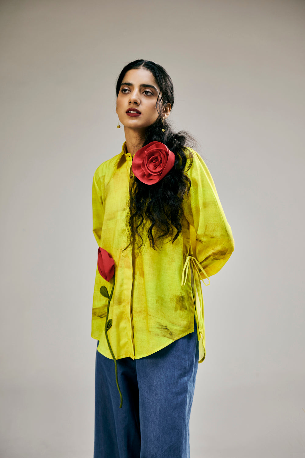Lime Blossom Appliqué Set