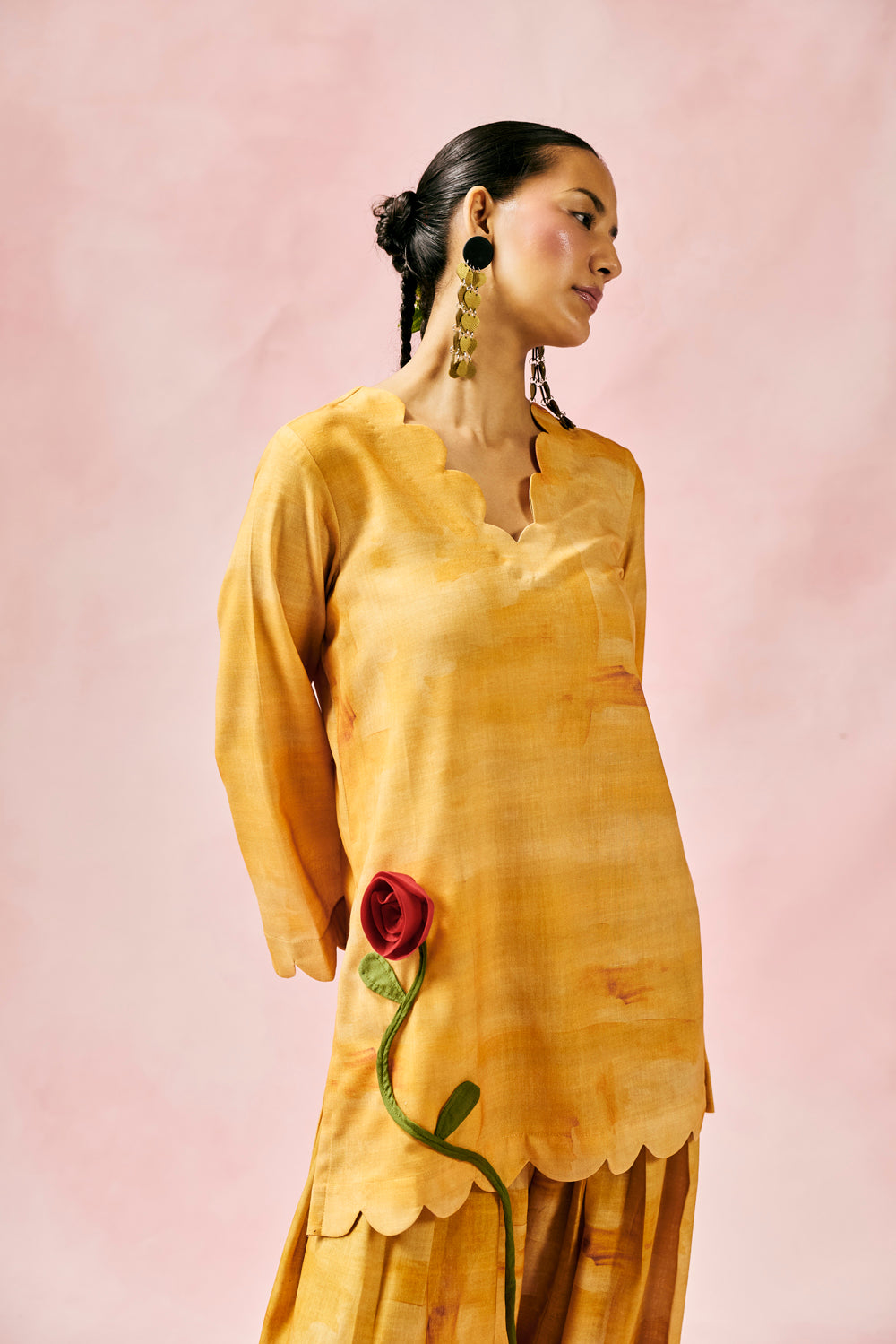 Saffron Rose Set