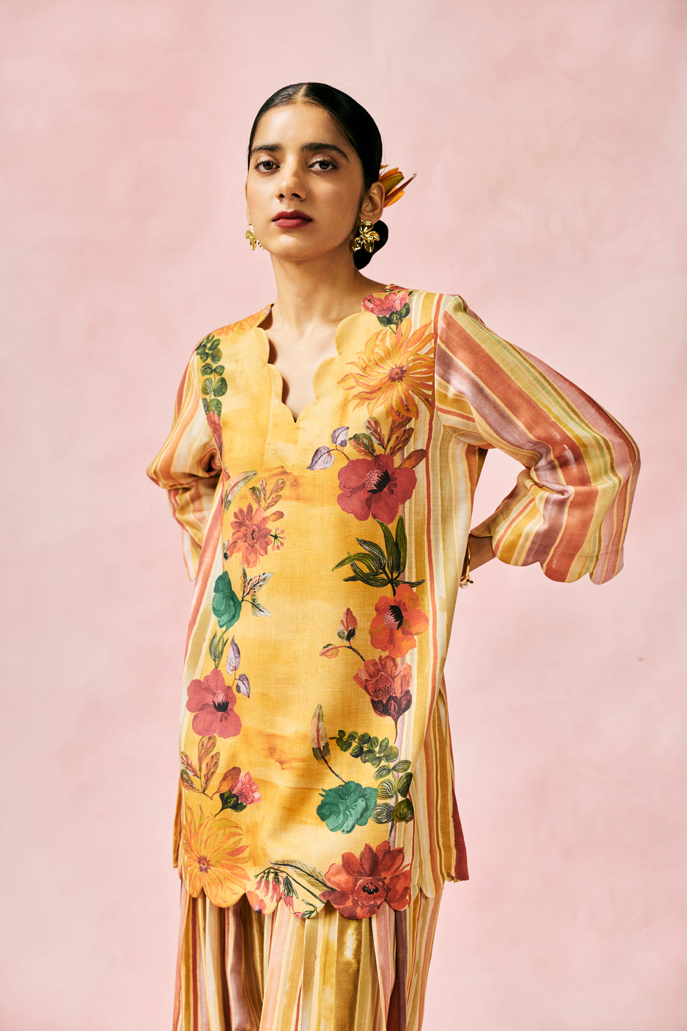 Saffron Bloom Print