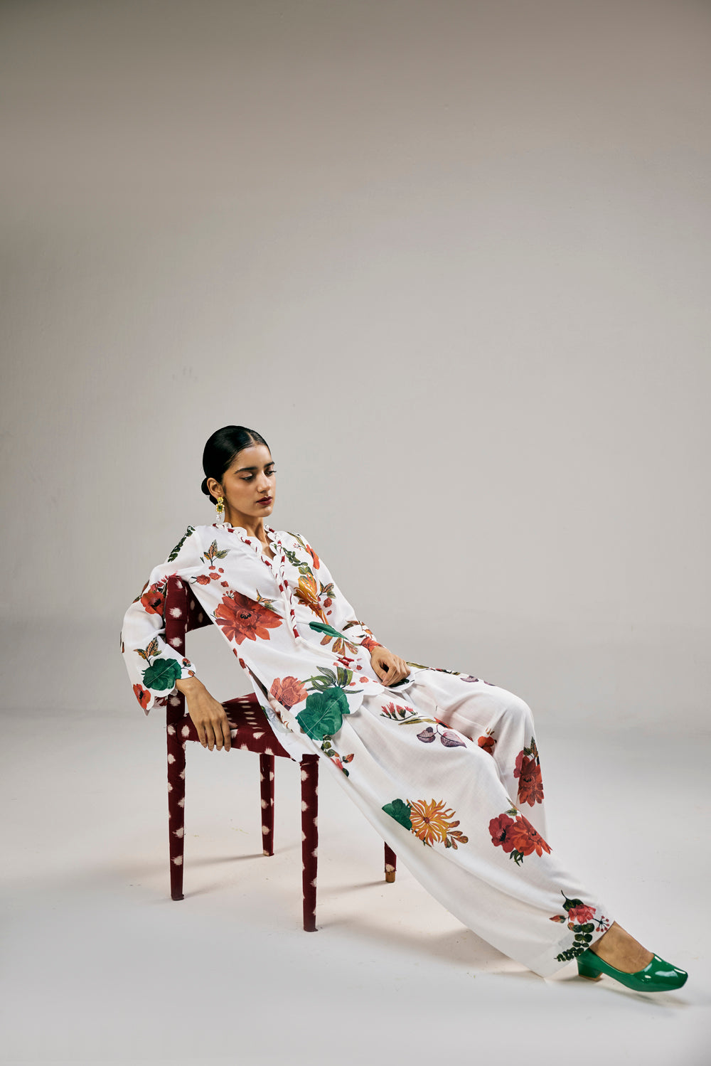 Moon Petal Jaal Kurta Set