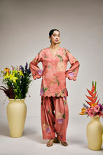 Load image into Gallery viewer, Terracotta Rust Jaal Kurta Set
