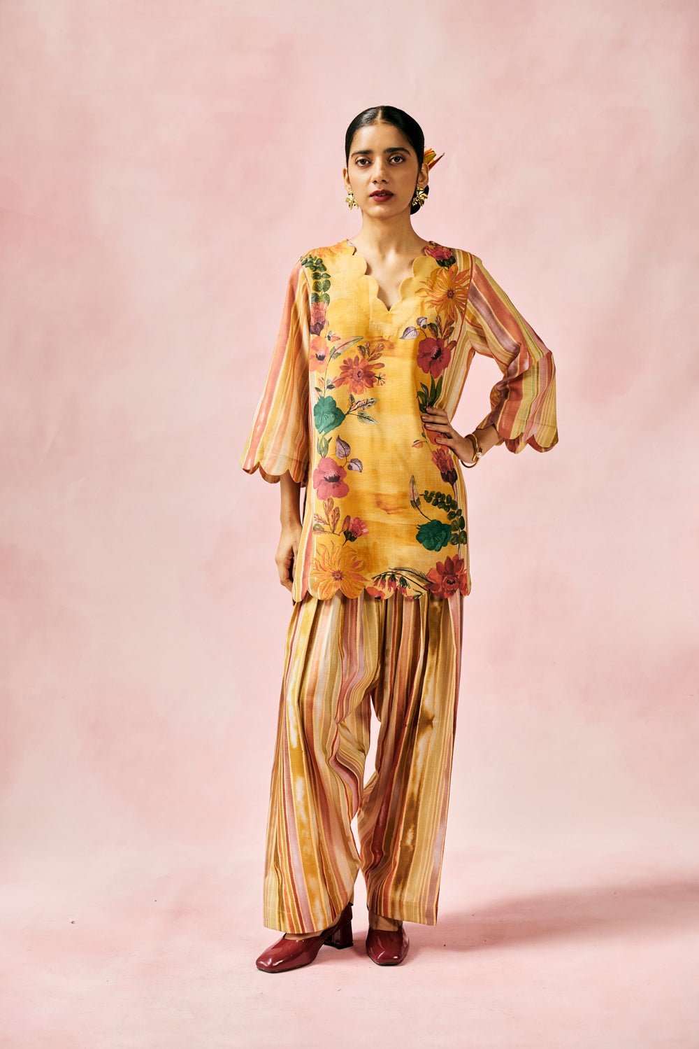 Saffron Bloom Print