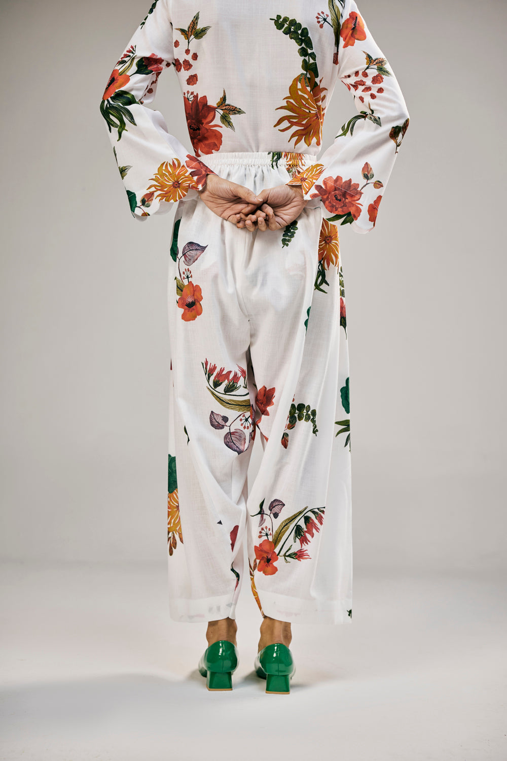 Moon Petal Jaal Kurta Set