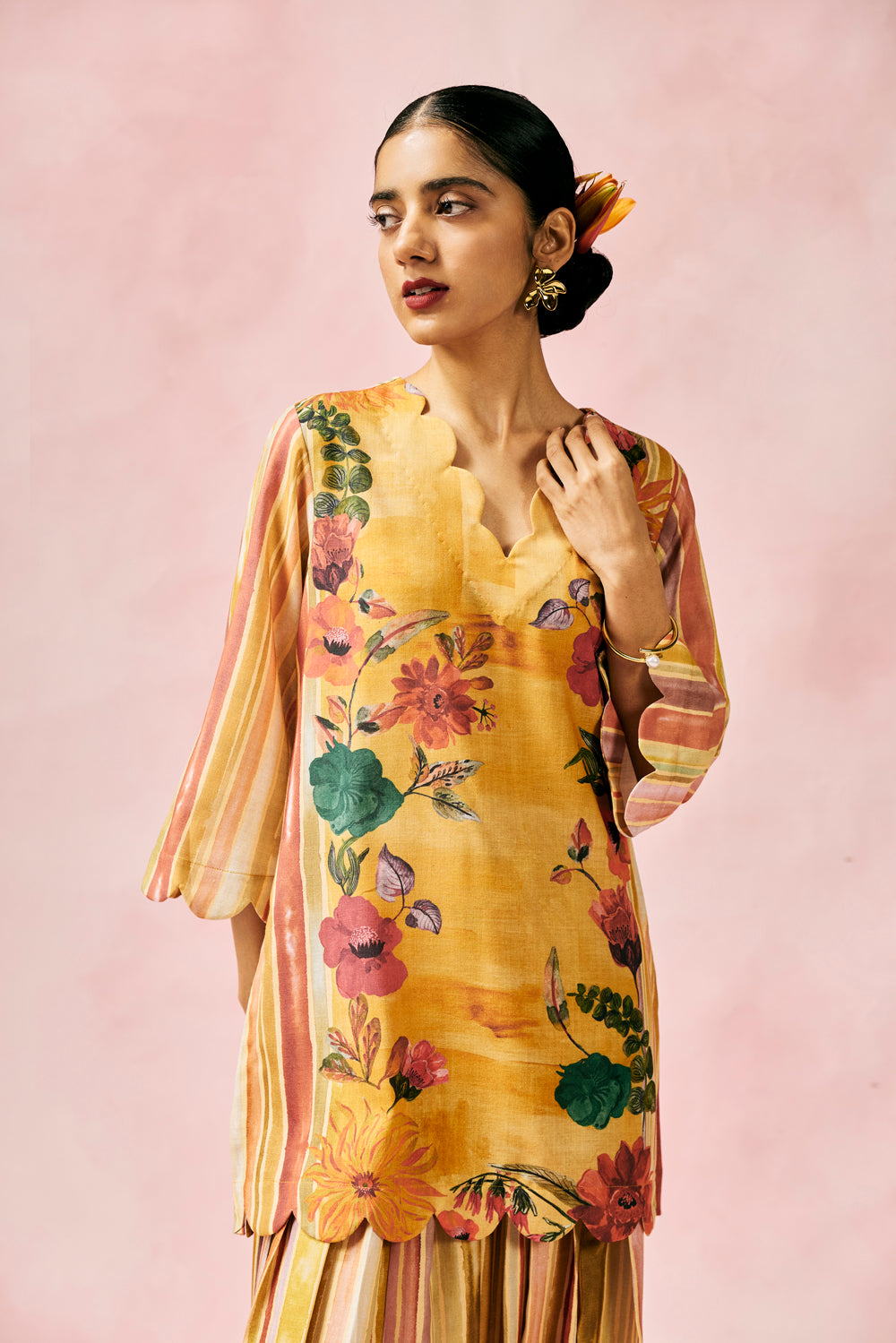 Saffron Bloom Print