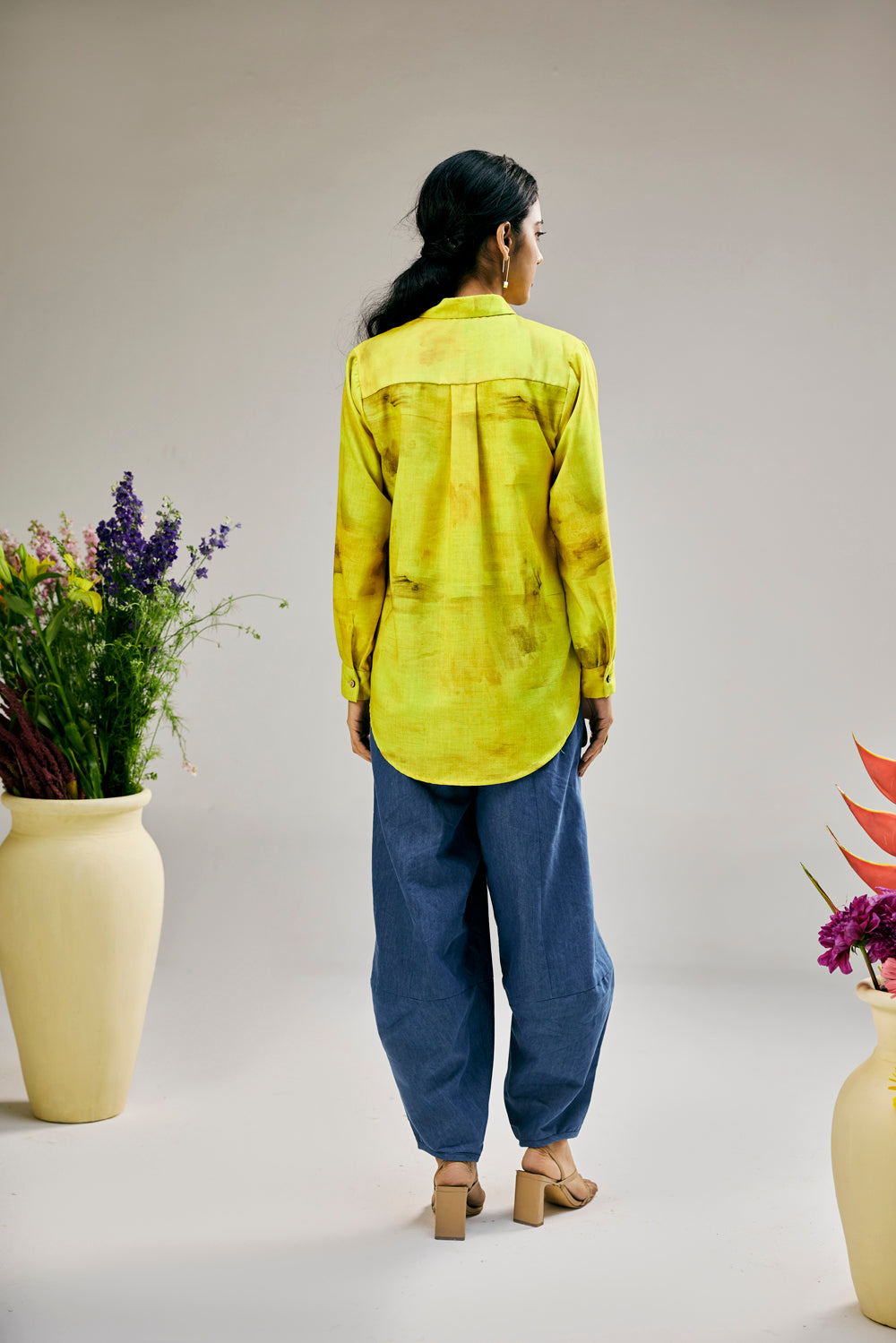 Lime Blossom Appliqué Set