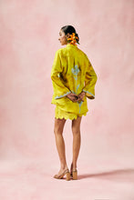 Load image into Gallery viewer, Lime Appliqué Co-ord Set
