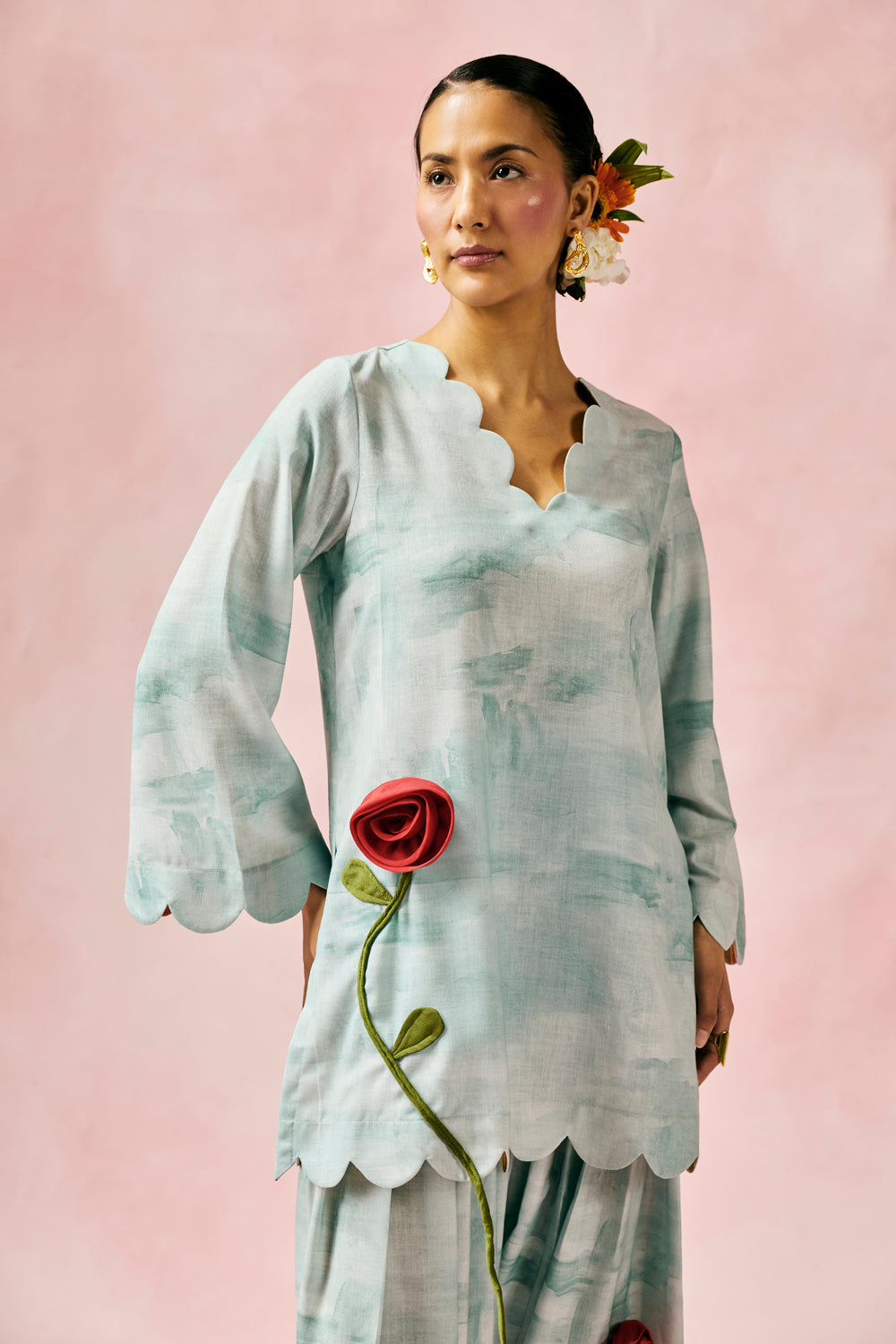 Bluebell Mist Rose Set