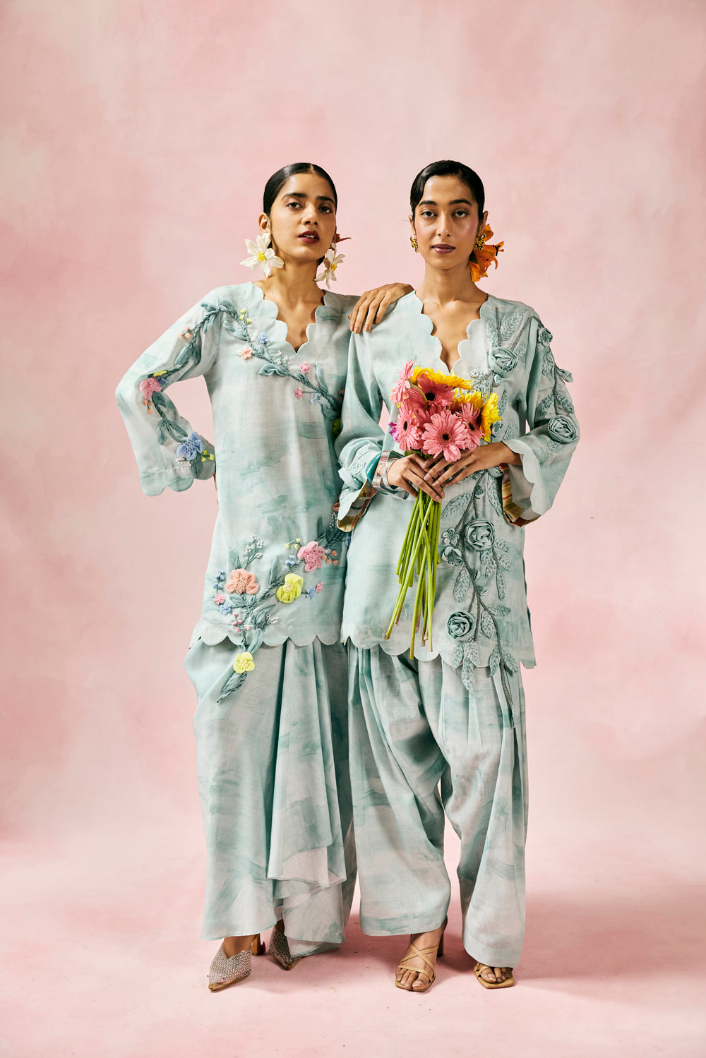 Bluebell Mist Kurta Set