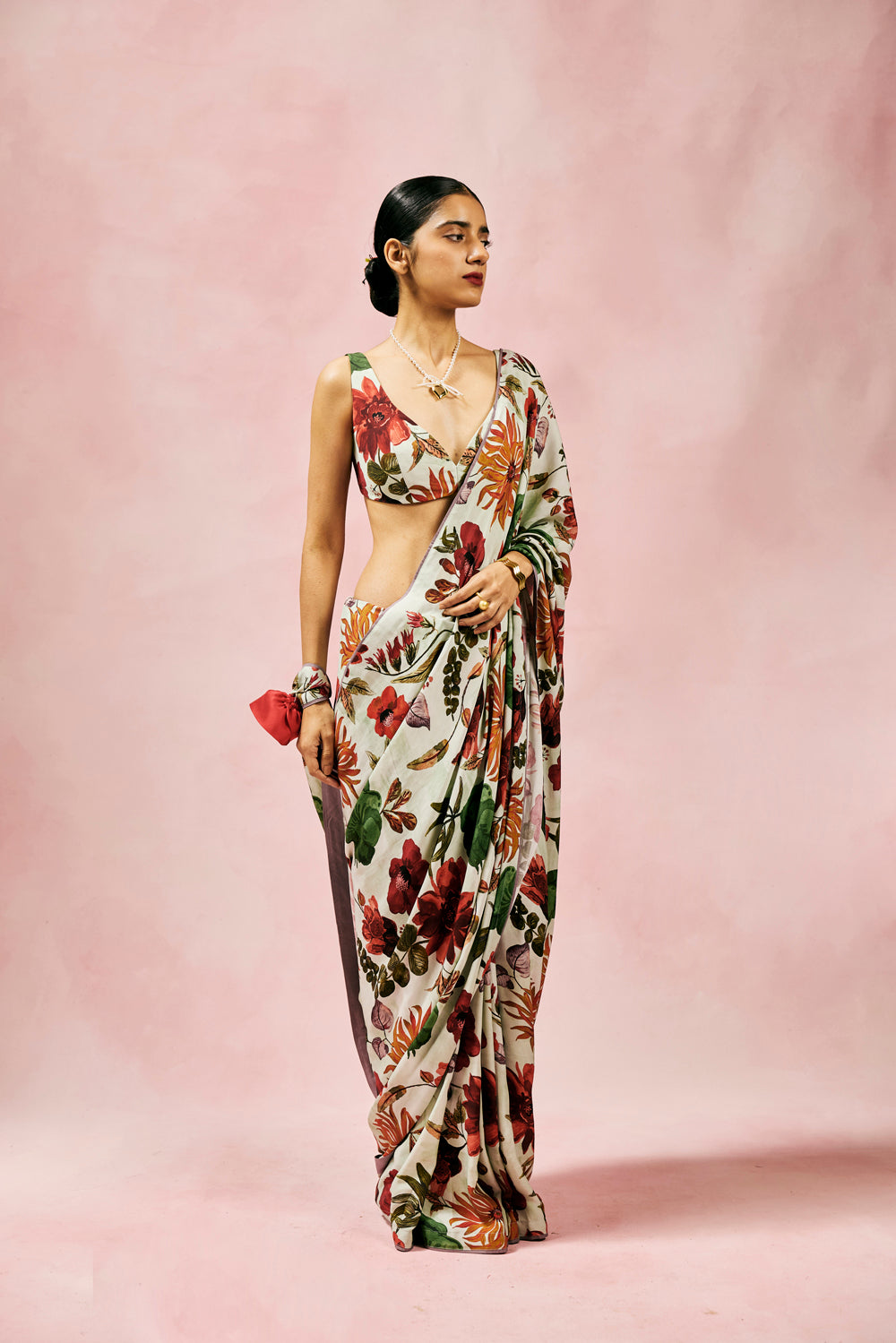 Blossom Saree Set
