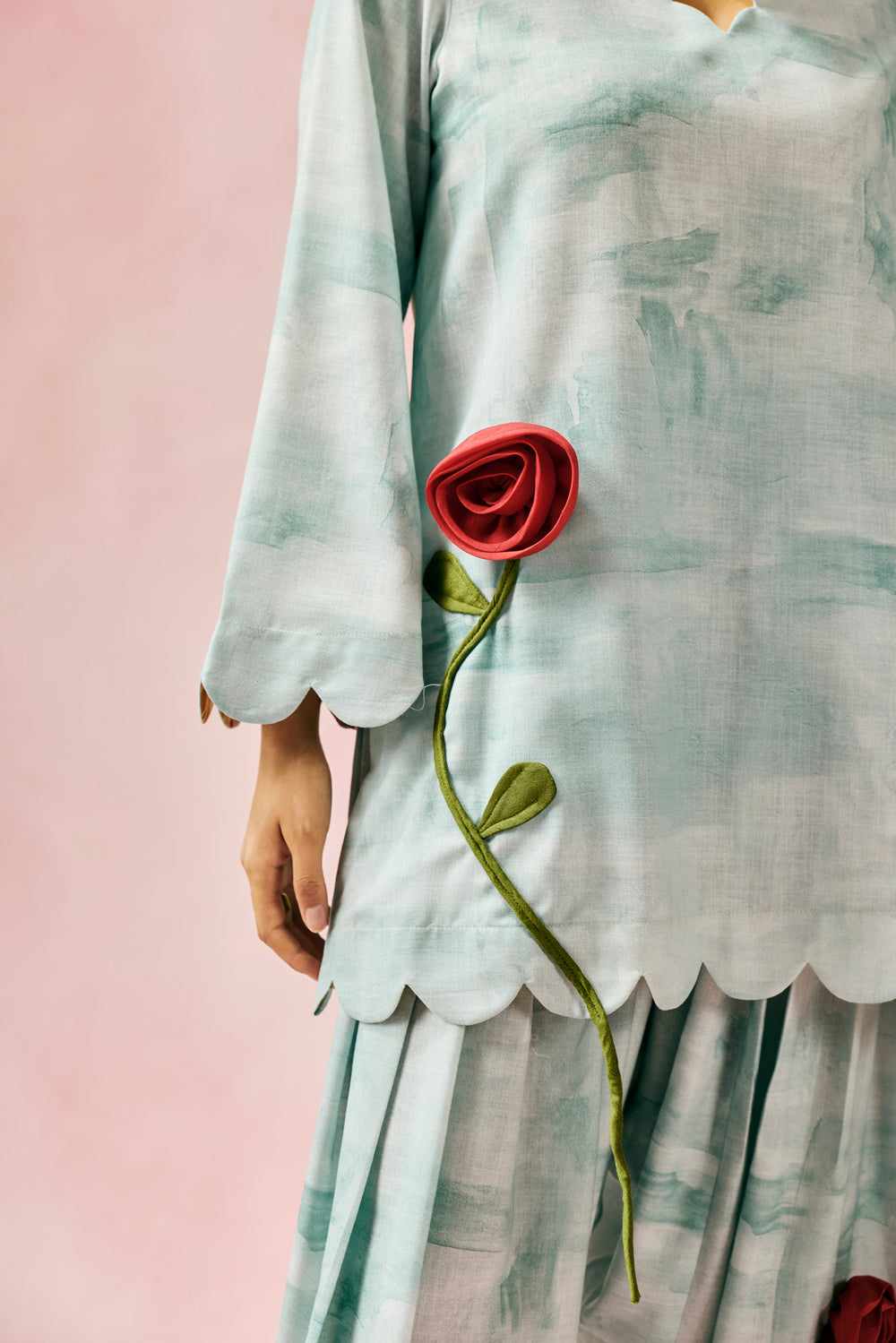 Bluebell Mist Rose Set