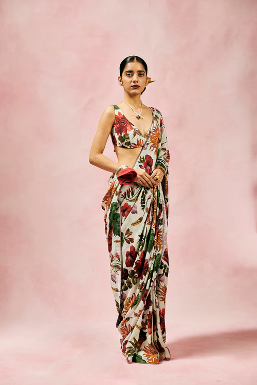 Blossom Saree Set