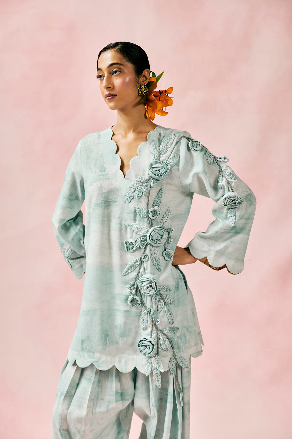 Bluebell Mist Kurta Set