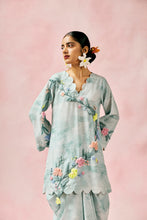 Load image into Gallery viewer, Blue Blossom Kurta Set
