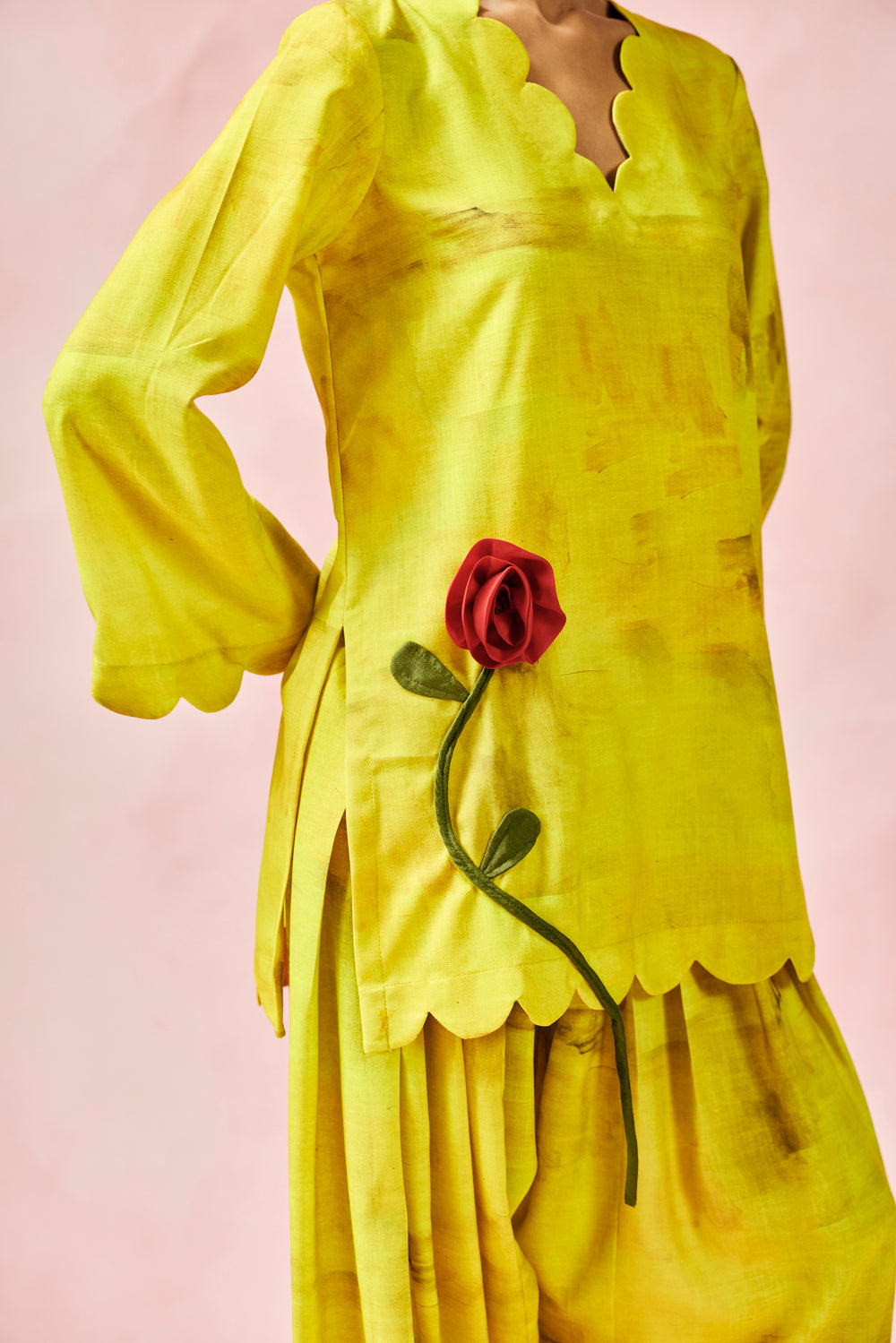 Lime Blossom Rose Set