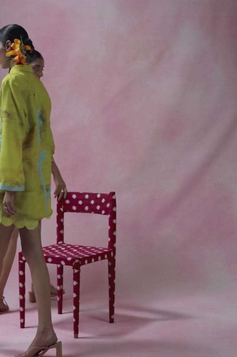 Saffron Appliqué Co-ord Set