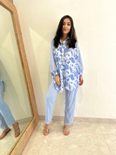 Load image into Gallery viewer, Blue - Patch shirt + pants
