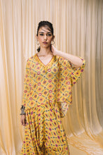 Load image into Gallery viewer, Yellow - Kaftan Top + Low Crotch Pants

