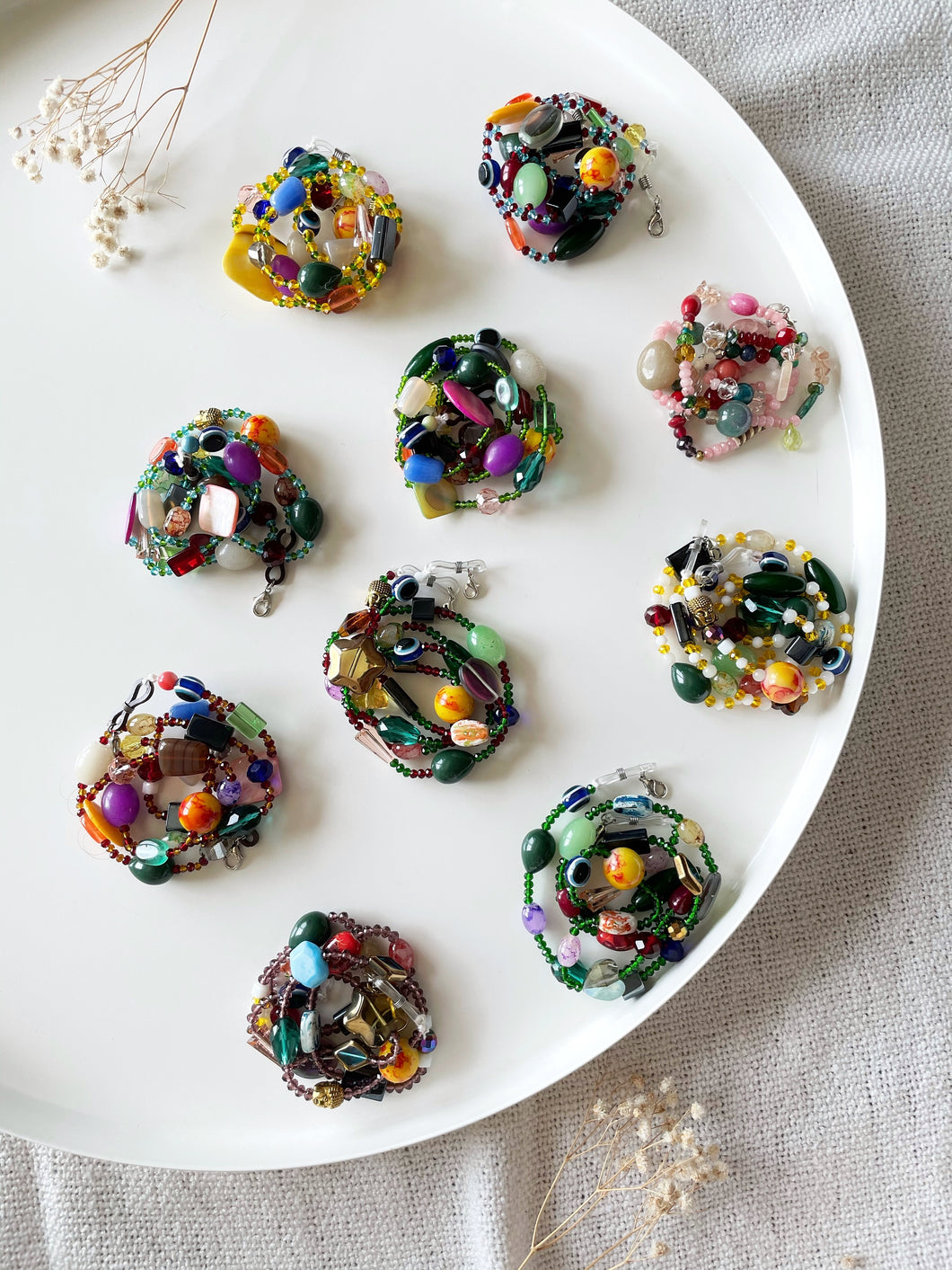 Mask & Sunglasses Chain - Boho Beads