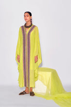 Load image into Gallery viewer, Lime Green Kaftan
