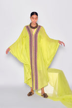 Load image into Gallery viewer, Lime Green Kaftan
