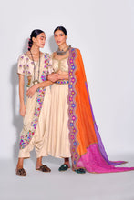 Load image into Gallery viewer, Beige Pant Sari
