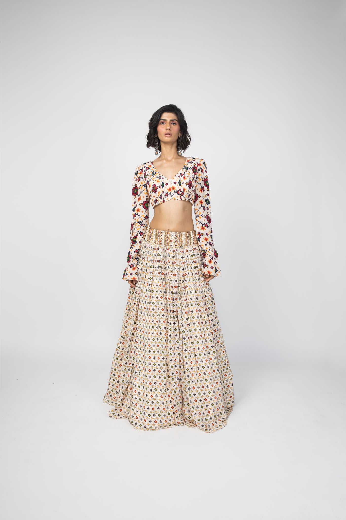 Crop top skirt 2019 sales